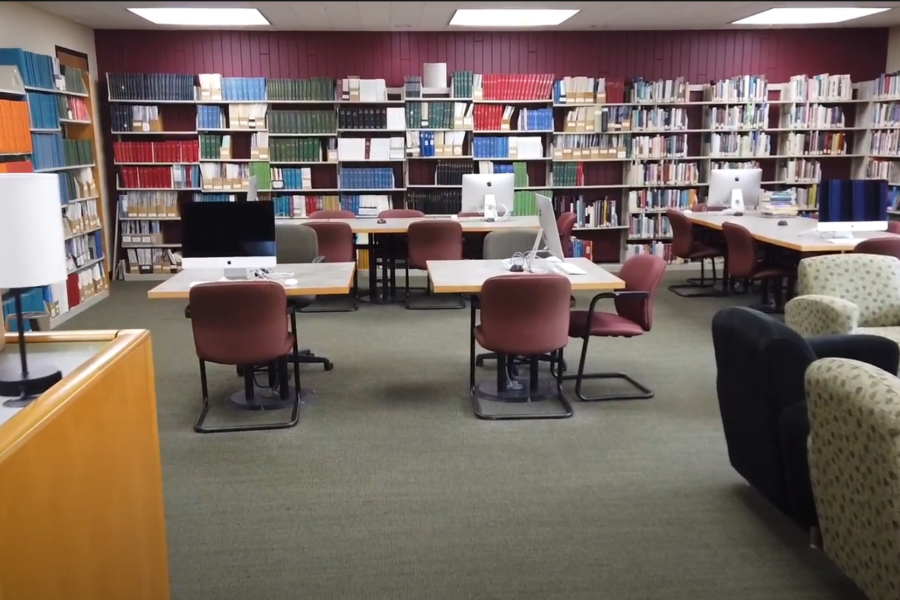 Journalism Reading Room in Vilas Hall