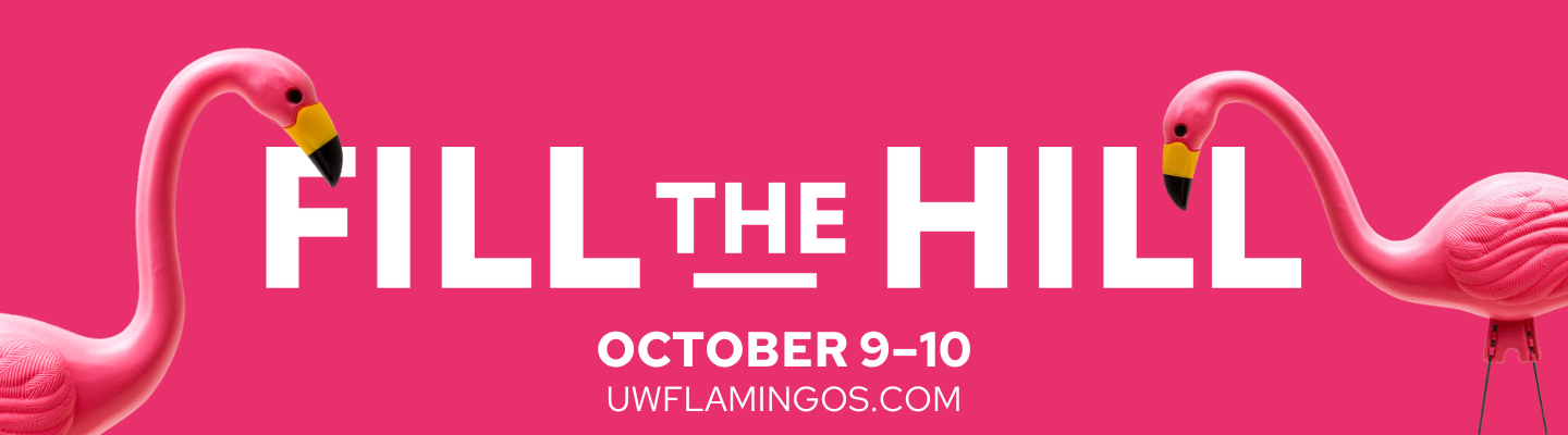 Fill the Hill 2025, October 9–10, uwflamingos.com