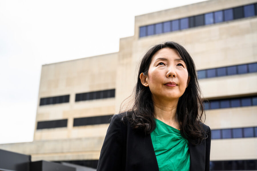 Portrait of Young Mie Kim