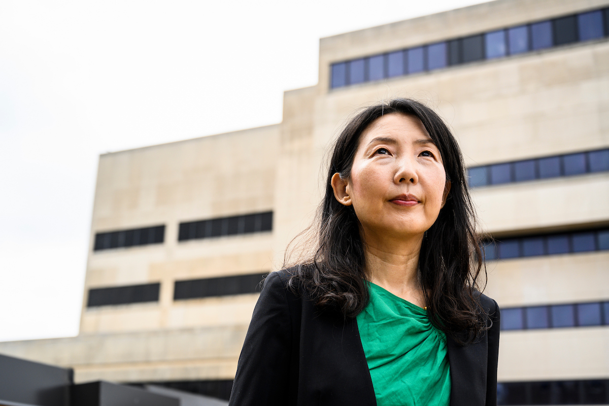 Portrait of Young Mie Kim