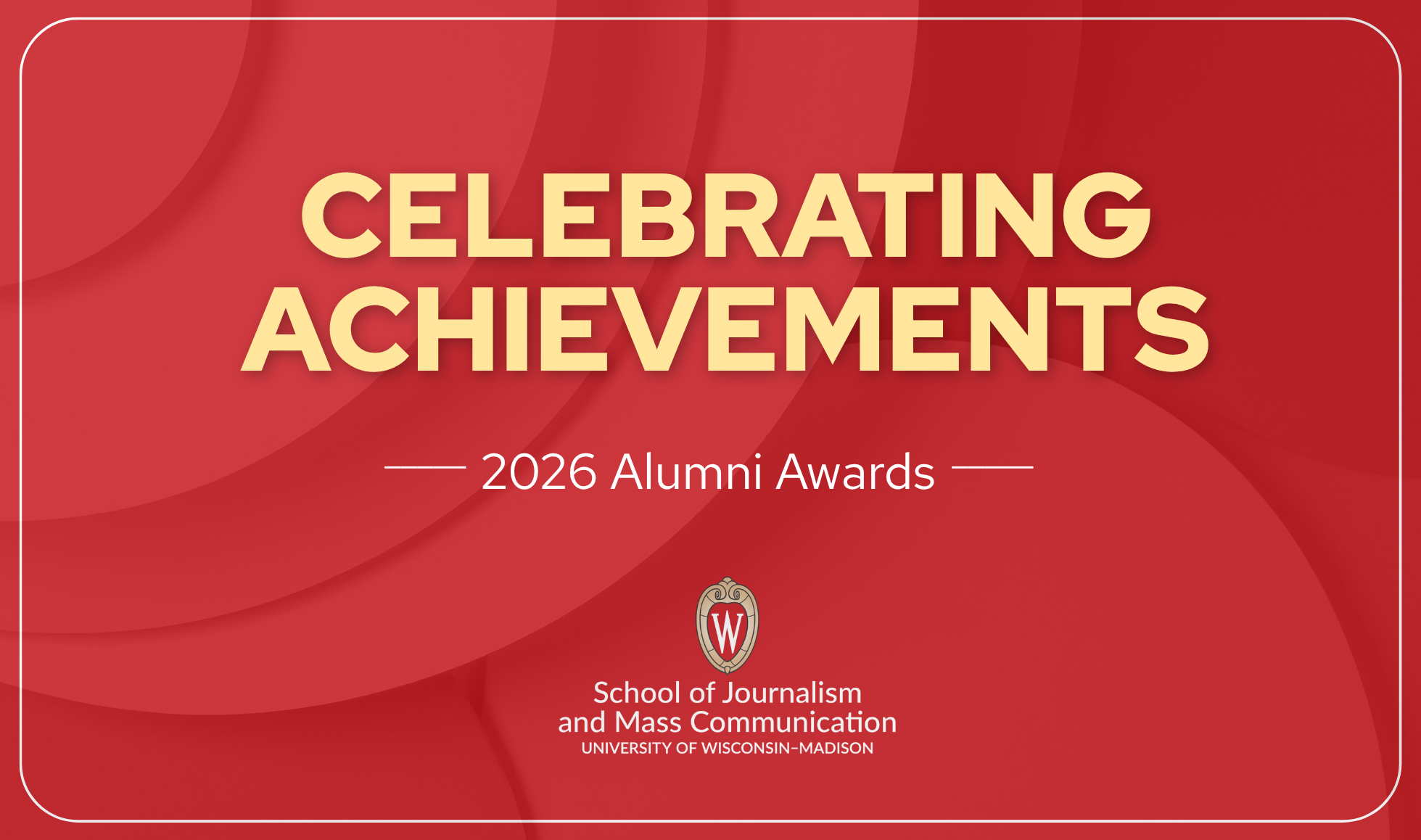Celebrating the 2026 Alumni Award Winners - School of Journalism and ...